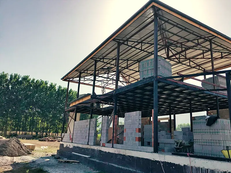 Düzce Anahtar Teslim Hafif Çelik Yapı Ev
