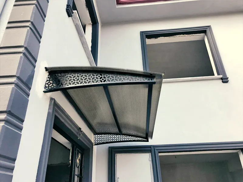 Düzce Kapı Üstü sundurma Yağmurluk